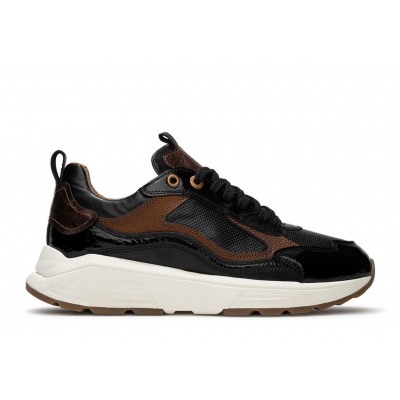 Foto van XSENSIBLE DAMES SNEAKERS ZWART MILAU 33004.4 G 040 BLACK COMBI