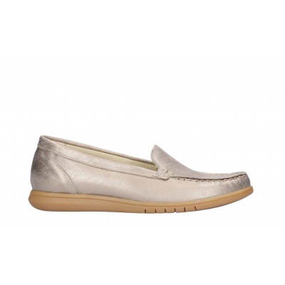 Foto van WALDLAUFER DAMES INSTAPSCHOENEN GOUD 951503 131 102 H-WANDA LIGHTGOLD