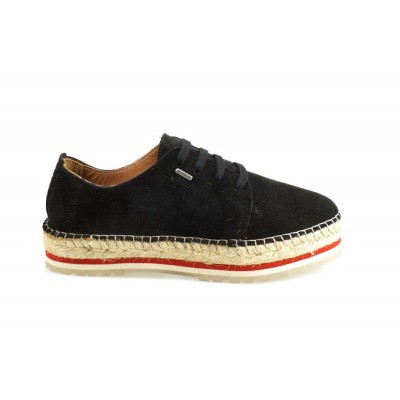 Foto van SHABBIES DAMES ESPADRILLES ZWART 151020018