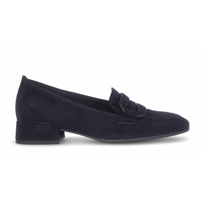 Foto van GABOR DAMES INSTAPSCHOENEN BLAUW 4002.01.011 SAMTCHEVREAU DARK BLUE