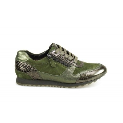 Foto van HASSIA DAMES SNEAKERS GROEN 6-301915-5500