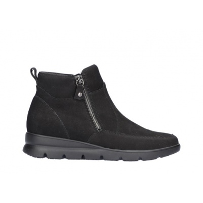 Foto van WALDLAUFER DAMES BOOTS ZWART 902802 191 001 H BRUNI DENVER SCHWARZ