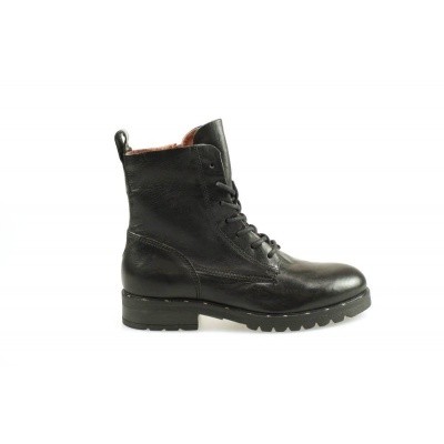Foto van MJUS DAMES HALFHOGE VETERSCHOENEN ZWART 190201-302-6002
