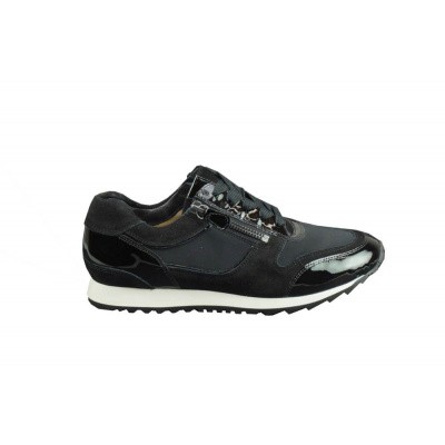 Foto van HASSIA DAMES SNEAKERS ZWART 7-301914-0100