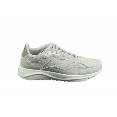 Foto van WODEN DAMES SNEAKER LICHTGRIJS WL842 SOPHIE SUEDE