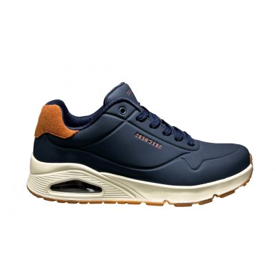 Foto van SKECHERS HEREN SNEAKERS BLAUW 183004 NVY UNO SUITED ON AIR 