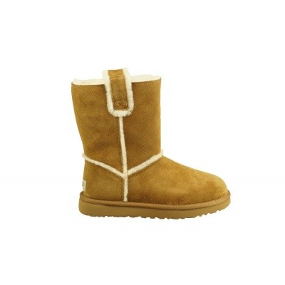 Foto van UGG DAMES KORTE LAARZEN LICHTBRUIN SHORT SPILL SEAM
