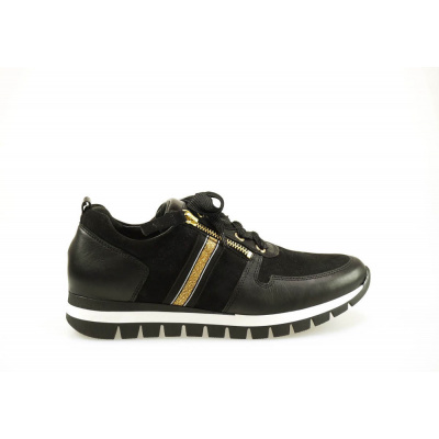 Foto van GABOR DAMES SNEAKERS ZWART 56.435.47