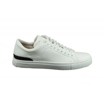 Foto van BLACKSTONE HEREN SNEAKER WIT PM-56 WHITE