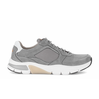 Foto van GABOR HEREN SNEAKERS GRIJS 8009.15.02 NUBUK/MESH/CHEVRON GREY/LT.GREY/WHITE