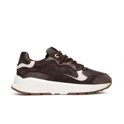 Foto van XSENSIBLE DAMES SNEAKERS 33011.3 RAINBOW 383 DARK BROWN FANTASY GX