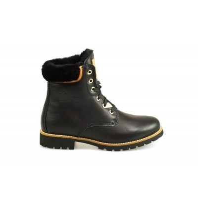 Foto van PANAMA JACK DAMES HALFHOGE VETERSCHOENEN ZWART 03 IGLOO