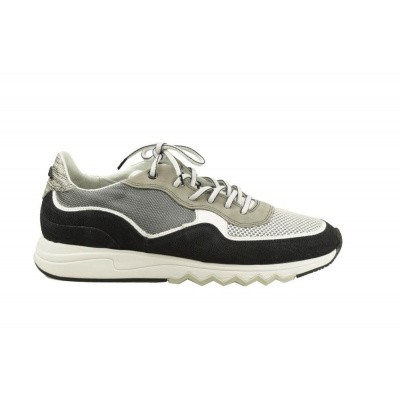 Foto van FLORIS VAN BOMMEL HEREN SNEAKER ZWART/WIT 16093/21
