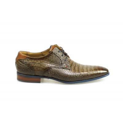 Foto van GIORGIO HEREN VETERSCHOENEN COGNAC 964120