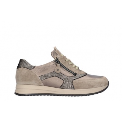 Foto van WALDLAUFER DAMES SNEAKERS TAUPE 752004 407 093 H VICKY CHICAGO O. ALICANTE STORM BRONCE