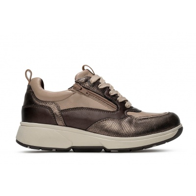 Foto van XSENSIBLE DAMES SNEAKERS TAUPE 30215.3 GRENOBLE HX 530 TAUPE COMBI