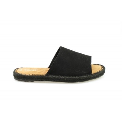 Foto van TOMS CLARITA BLACK SUEDE - SLIPPER