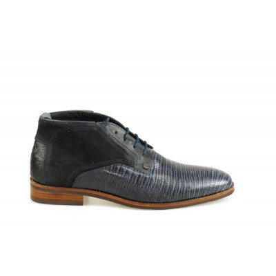 Foto van REHAB HEREN HALFHOGE VETERSCHOENEN BLAUW FABIANO LIZARD
