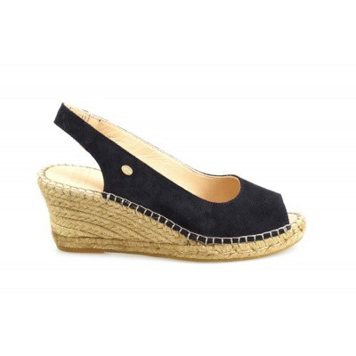 Foto van FRED DE LA BRETONIERE DAMES SANDAAL BLAUW 153010083