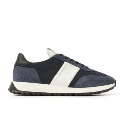 Foto van NUBIKK HEREN SNEAKERS BLAUW GLEN HENDRIX 21093700 BLUE COMBI 45X