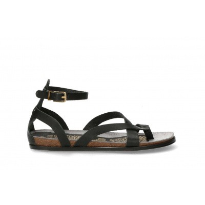 Foto van FRED DE LA BRETONIERE DAMES SANDALEN ZWART 170010111