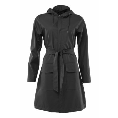 Foto van RAINS REGENJAS ZWART BELT JACKET