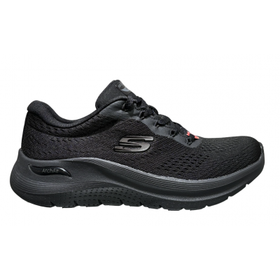 Foto van SKECHERS DAMES SNEAKERS ZWART 150051 BBK ARCH FIT 2.0 BIG LEAGUE