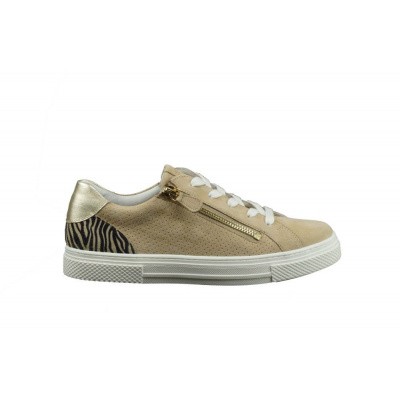 Foto van HASSIA DAMES SNEAKERS BEIGE 9-301236