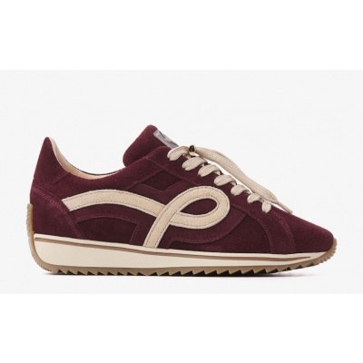 Foto van VIA VAI DAMES SNEAKERS ROOD 62471-02-1302 SIERRA VELVET MIKKI EVE