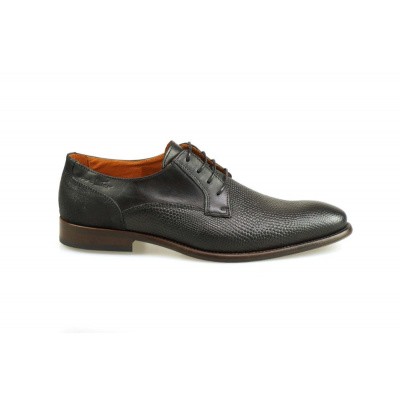 Foto van VAN LIER HEREN VETERSCHOENEN ZWART 1919101 COMBI