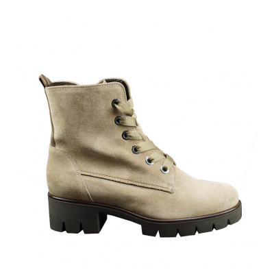 Foto van GABOR DAMES HALFHOGE VETERSCHOENEN BEIGE 51.711.12