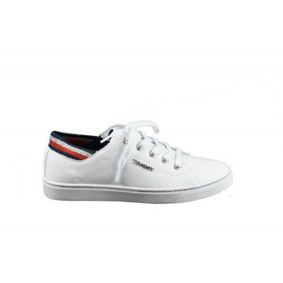 Foto van TOMMY HILFIGER DAMES SNEAKERS WIT CITY SNEAKER