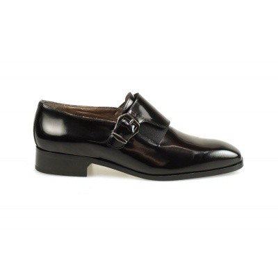 Foto van PERTINI DAMES GESPSCHOENEN ZWART 15425