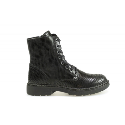 Foto van BULLBOXER HALFHOGE VETERSCHOENEN ZWART 892M82701GP