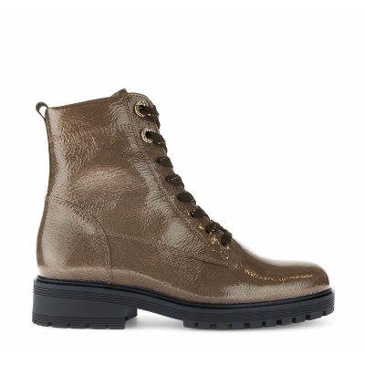 Foto van GABOR DAMES VETERBOOTS BRUIN 72.765.81 ROCK LACK CACAO MIC/GOLD