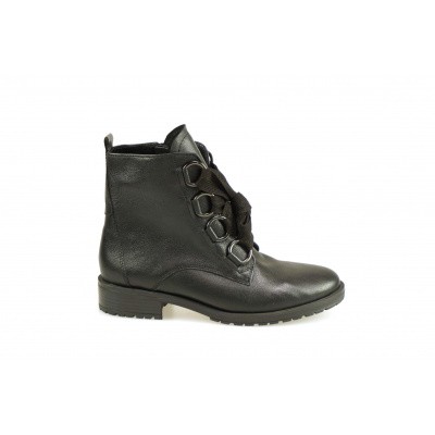 Foto van GABOR DAMES HALFHOGE VETERSCHOENEN ZWART 32.795-57