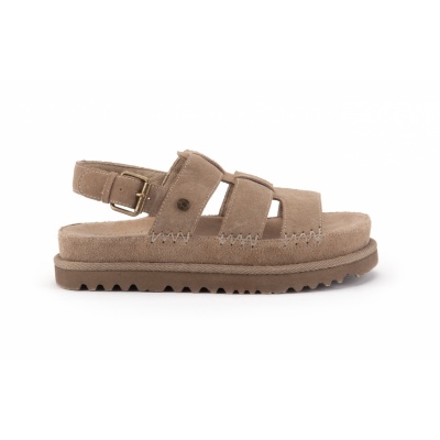 Foto van WARMBAT DAMES SANDALEN 36WNL311051 WENLOCK SUEDE STONE