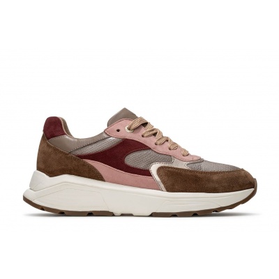 Foto van XSENSIBLE DAMES SNEAKERS BRUIN PONTE VECCHIO 33002.5 G 304 CAMEL COMBI