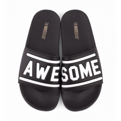 Foto van THE WHITE BRAND AWESOME 3D BLACK - SLIPPER