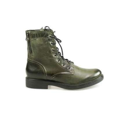 Foto van MJUS DAMES HALFHOGE VETERSCHOENEN GROEN 544606-301-6214