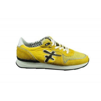 Foto van FLORIS VAN BOMMEL HEREN SNEAKERS GEEL 16246/04