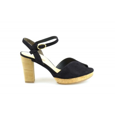 Foto van PAUL GREEN DAMES PUMPS BLAUW 7478-03