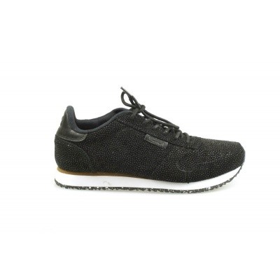 Foto van WODEN DAMES SNEAKER ZWART WL309 YDUN PEARL