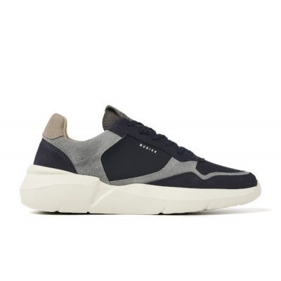 Foto van NUBIKK HEREN SNEAKERS DONKERBLAUW ROCKY ROAD WAVE 21088300 NAVY COMBI GREY 4802