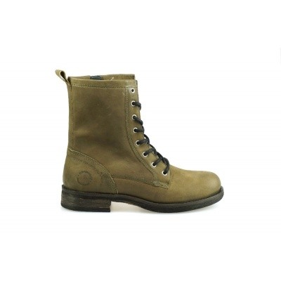 Foto van CA'SHOTT DAMES HALFHOGE VETERSCHOENEN GROEN 12026 344