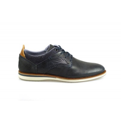 Foto van BULLBOXER HEREN VETERSCHOENEN DONKERBLAUW 633K25264G