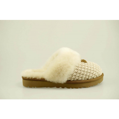 Foto van UGG DAMES PANTOFFEL BEIGE W COZY CREAM