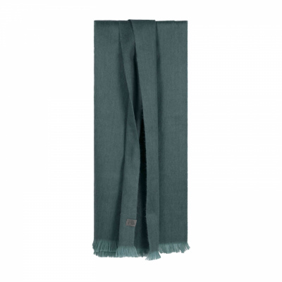 Foto van BUFANDY SJAAL GROEN BRUSHED SOLID
