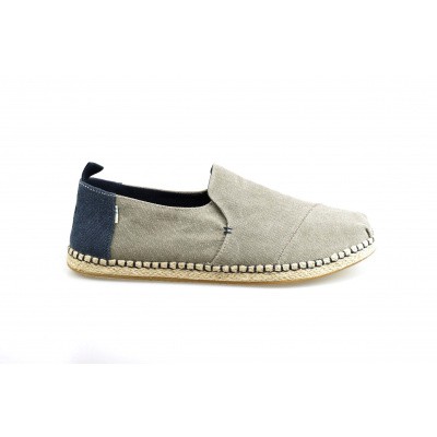 Foto van TOMS HEREN ESPADRILLES GRIJS DECONSTRUCTED ALPARGATA ROPE
