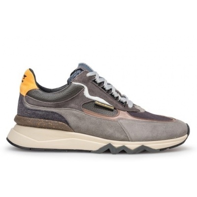 Foto van FLORIS VAN BOMMEL PREMIUM HEREN SNEAKER SFM 10234 31 01 DE ZAGER DARK GREY